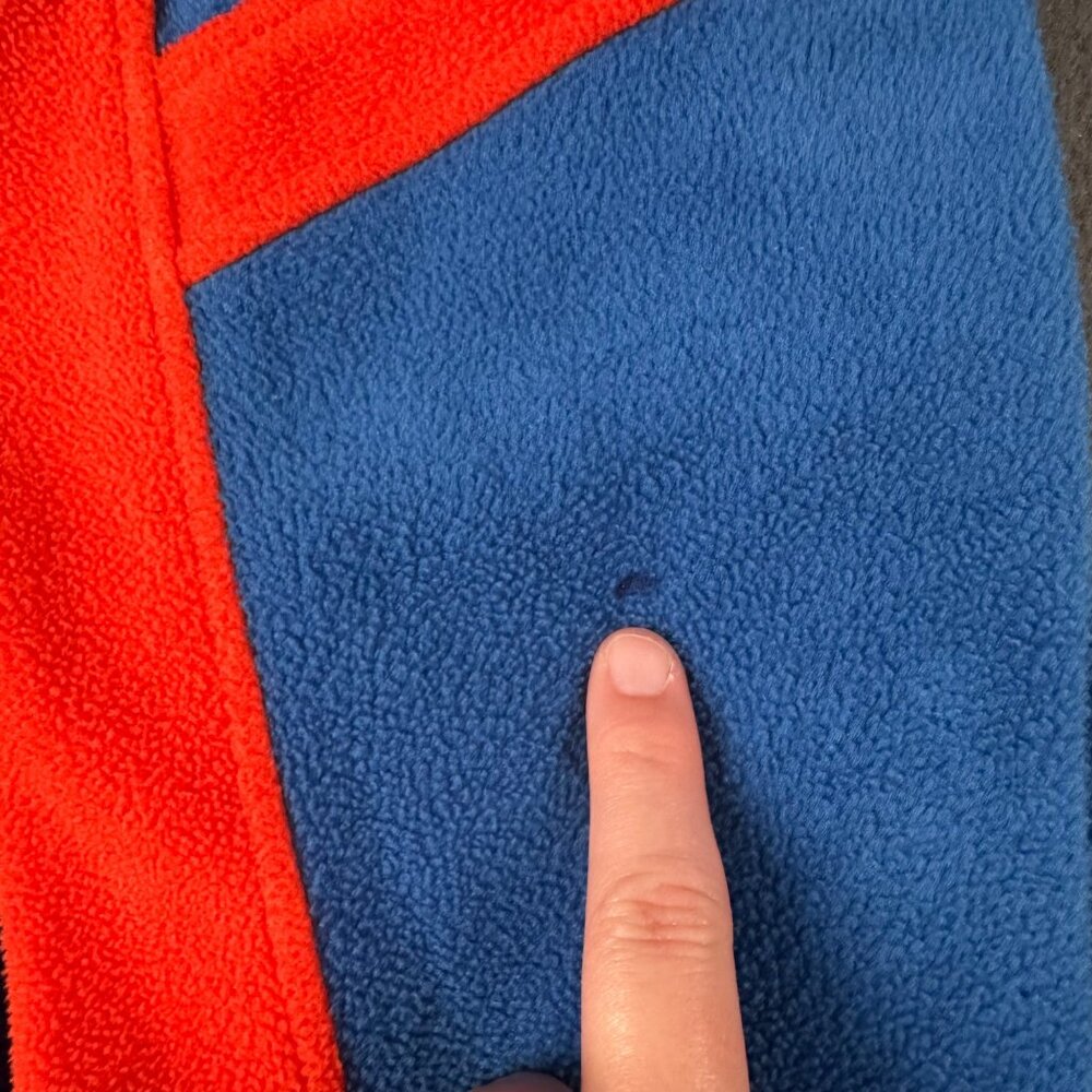Florida Gators Medium Pro Edge Blue Pullover 1/4 Zip Fleece Kangaroo Pocket Soft - Picture 12 of 12